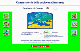 Pagina iniziale del sito del Conservatorio